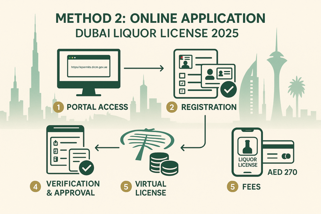 Dubai Liquor License: Your Ultimate Guide 2025 9 a diagram of a liquor license