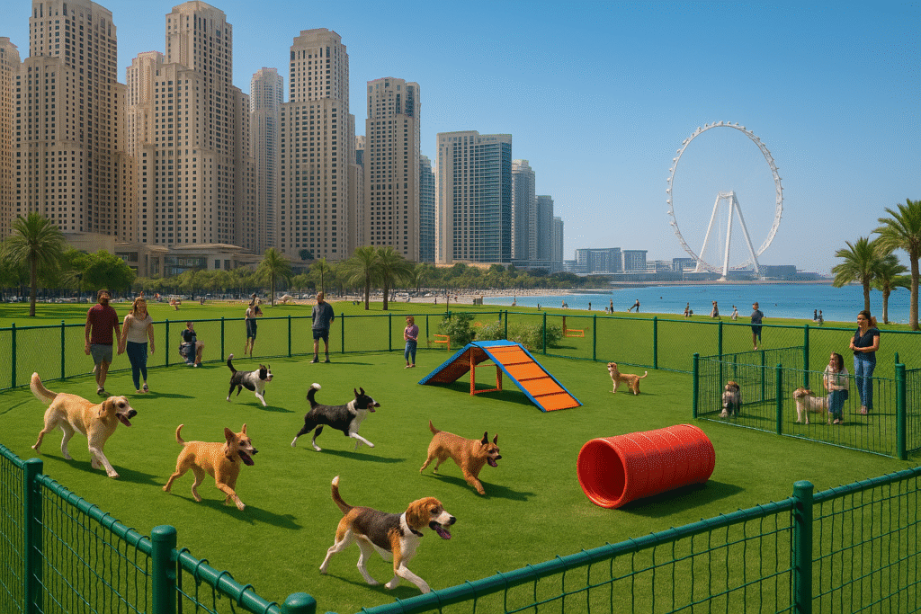 Dog Friendly Places In Dubai: Discover Pet-Friendly Gems 5 JBR Dog Park
