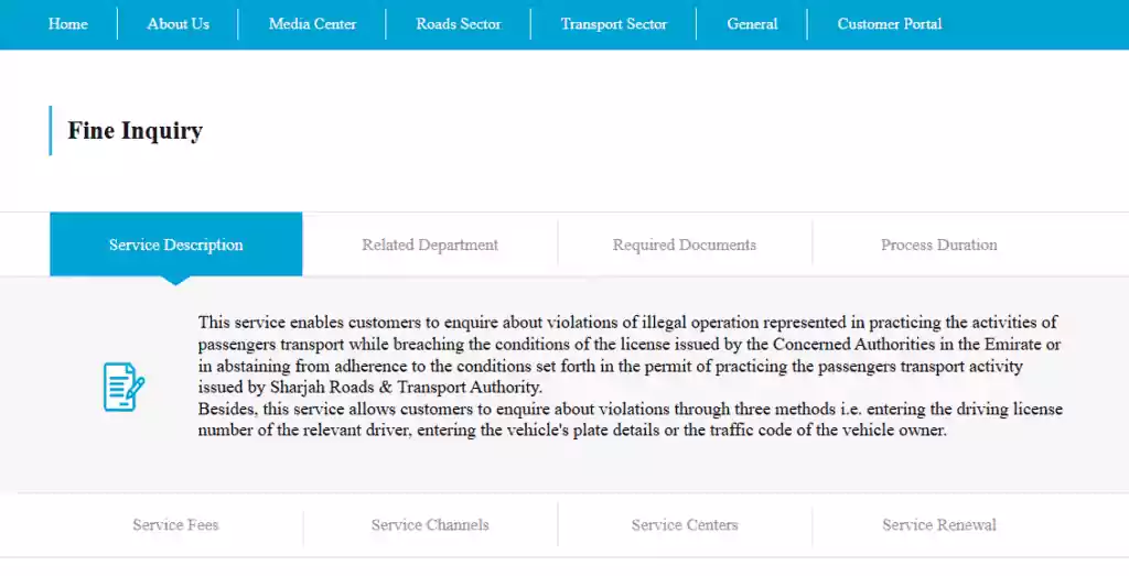 Sharjah Traffic Fines: Pay Online in Minutes! 9 Sharjah Traffic Department 4