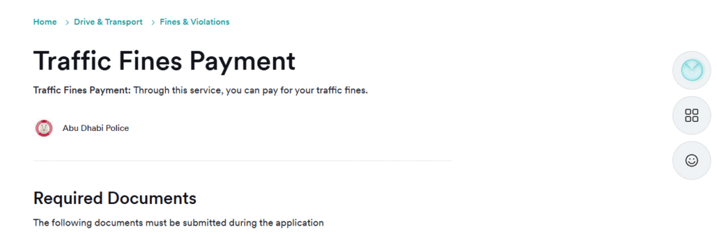 Abu Dhabi Fines: Check & Pay FAST 14 Search for Fines