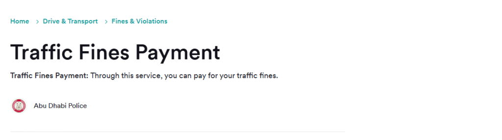 Abu Dhabi ID Fines? Avoid Hassle, Check Now! 9 fine paments