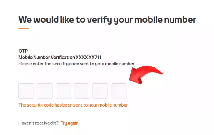 Mashreq NEO Account: Easy Steps to Open Now! 12 Verify your number