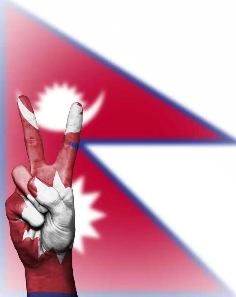 Your World Awaits: 15+ Visa-on-Arrival Countries for UAE 22 nepal, peace, hand