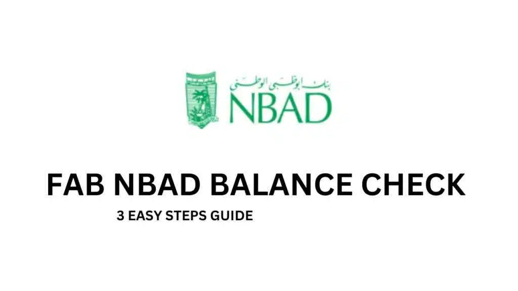 3 Easy Ways to Check Your NBAD/FAB Bank Balance 2 image 2