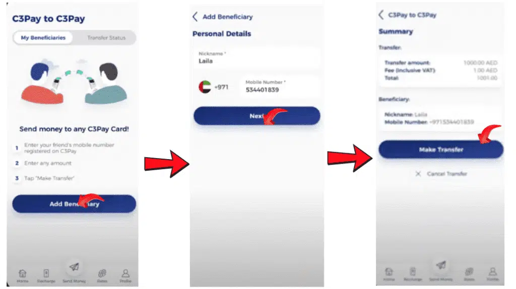Bank app C3 Bank Mobile App
