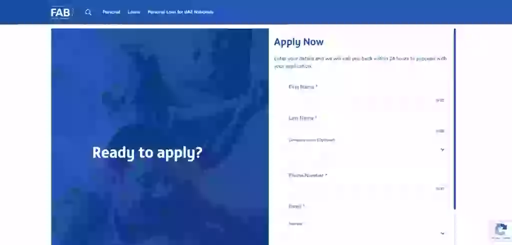 How To Get FAB Personal Loan

