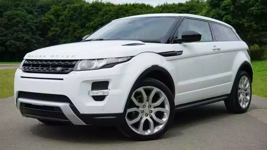 A White Car