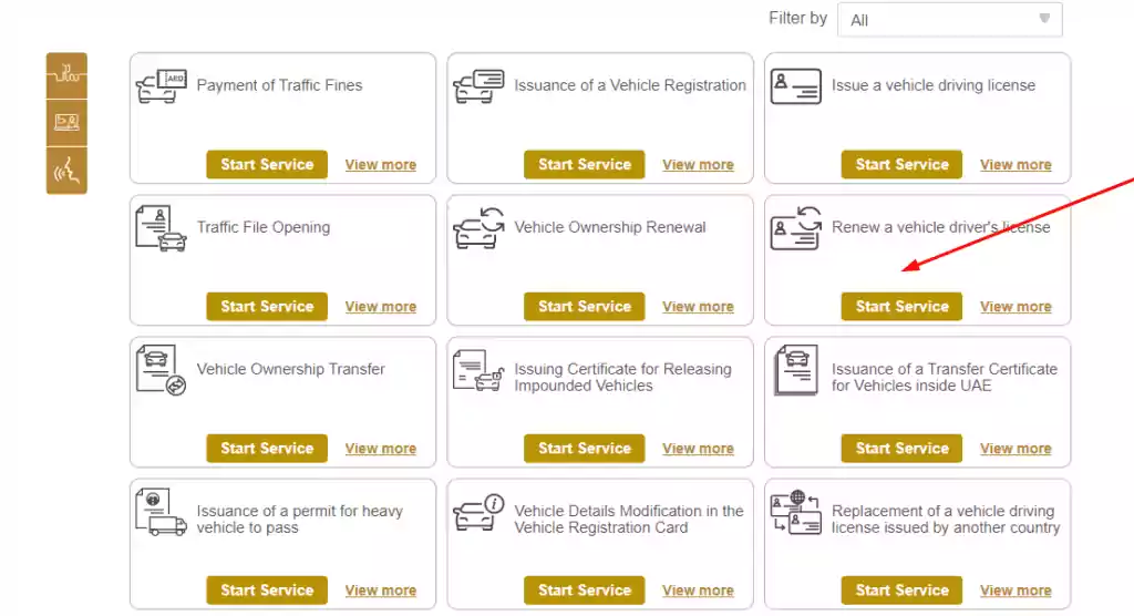 Renew Sharjah Driving License