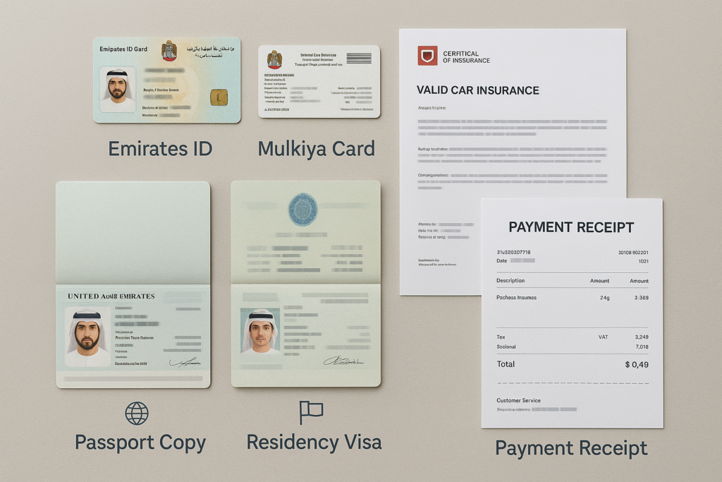 Required Documents for Sharjah Vehicle Registration