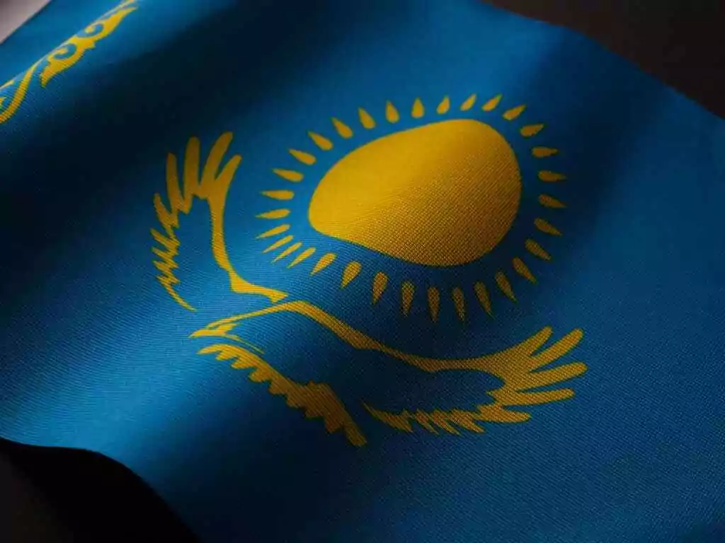 Kazakhstan flag