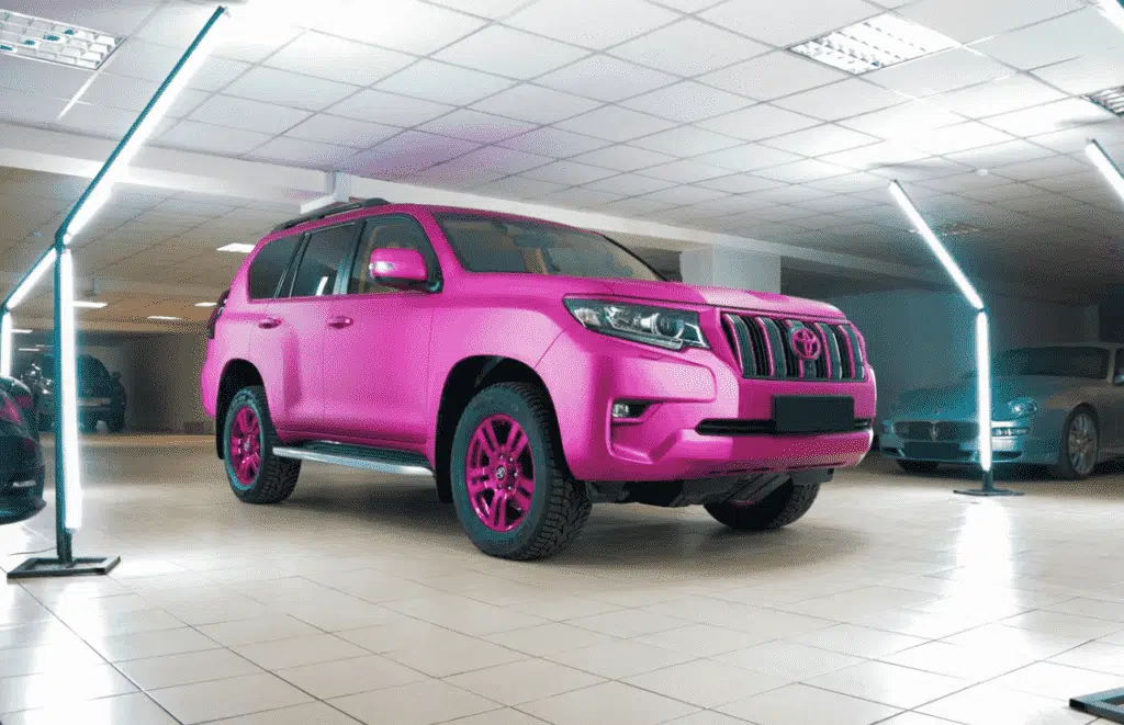 A Pink Car