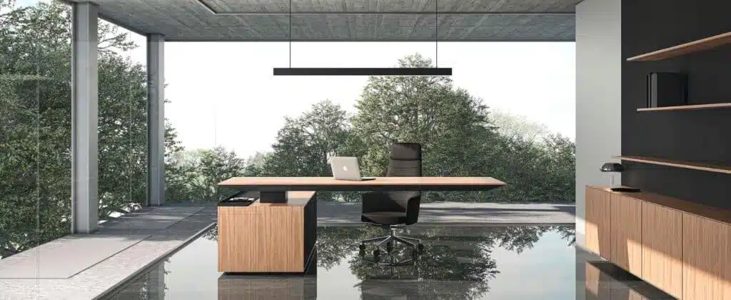 A view of an office room