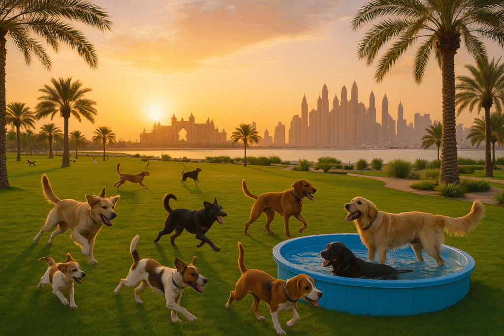 The Pointe Dog Park Palm Jumeirah