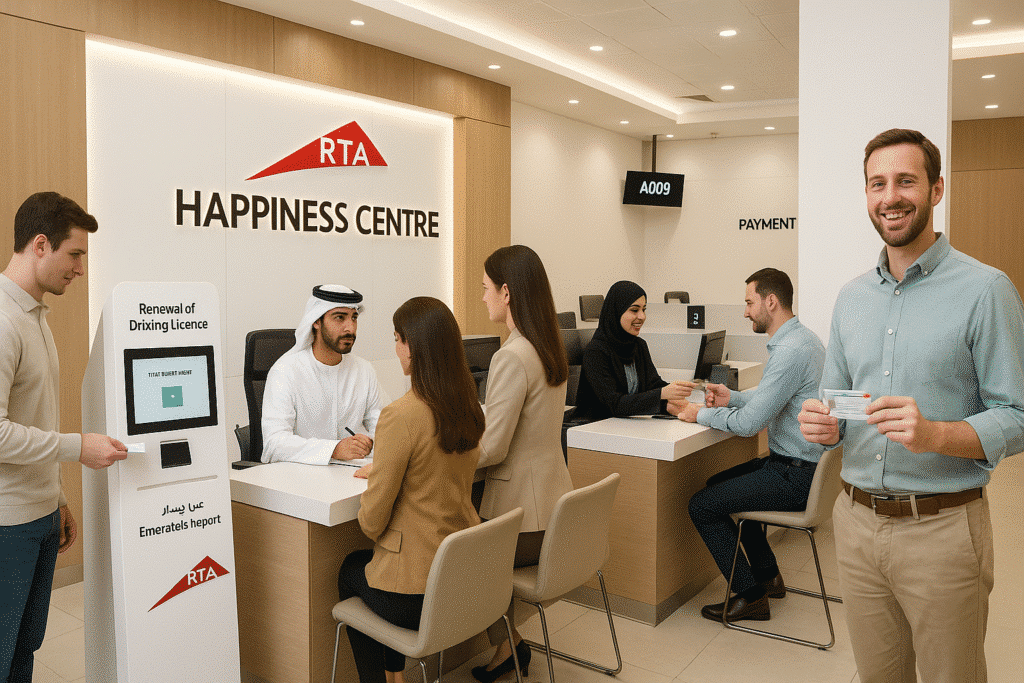 RTA Happiness Center Dubai