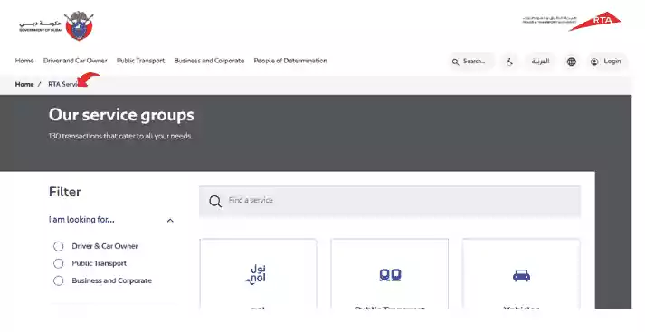 RTA Export Certificate: Get Yours FAST & Easy! 9 Search export certificate in services of RTA website