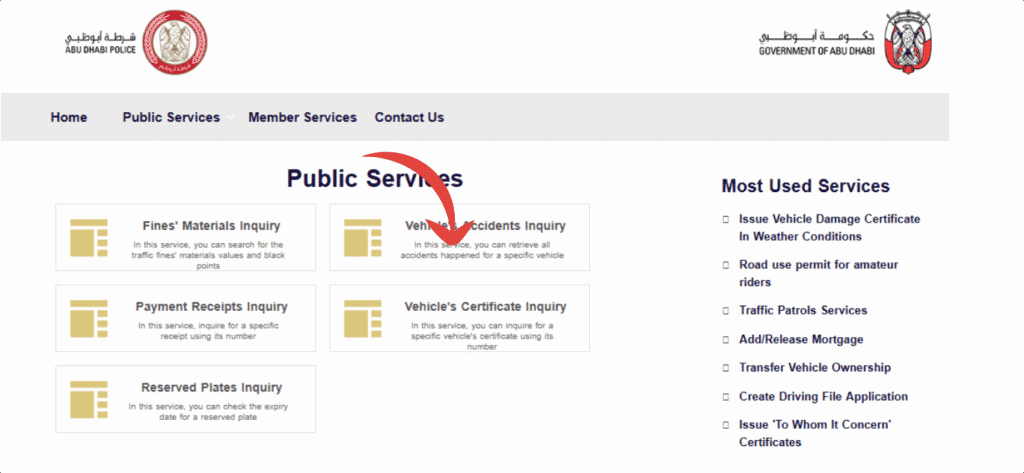 Check Accident History in UAE