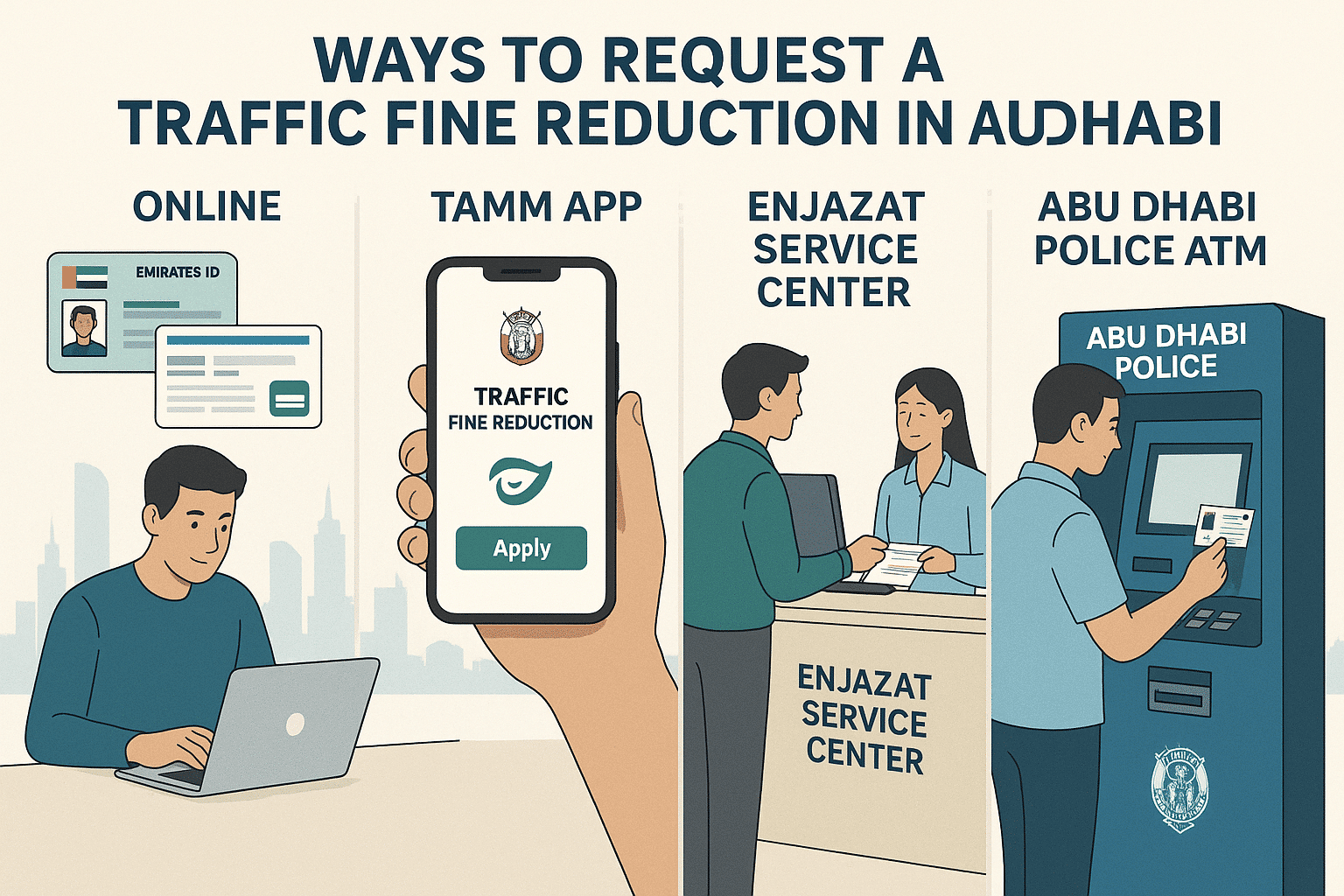 Traffic Fine Reduction in Abu Dhabi – How to Apply