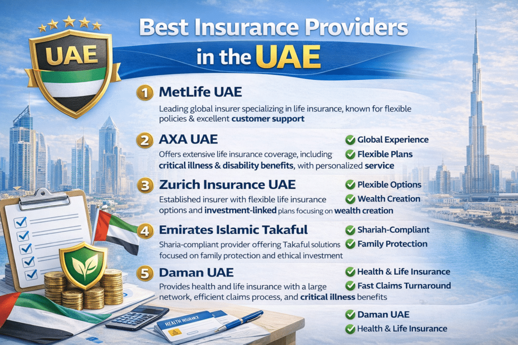Best Insurance Provider In the UAE infoghraphics image 