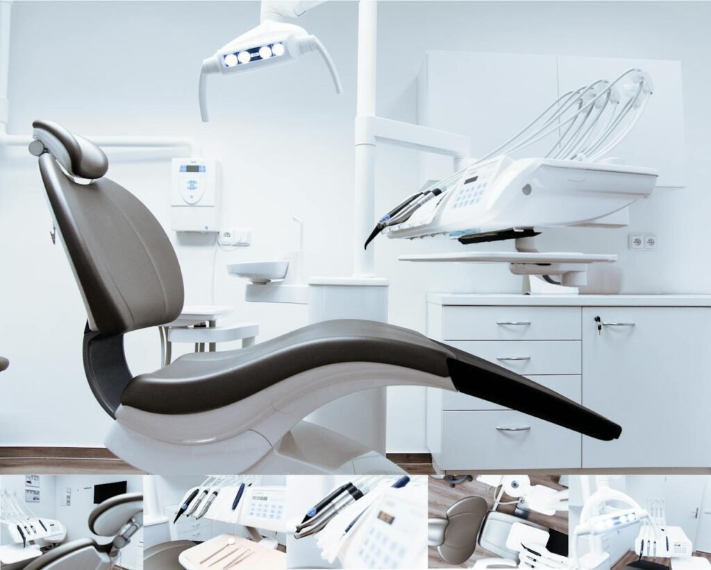 An image of a dental clinic interior