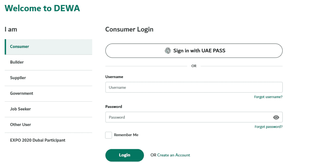 Check DEWA Bill
