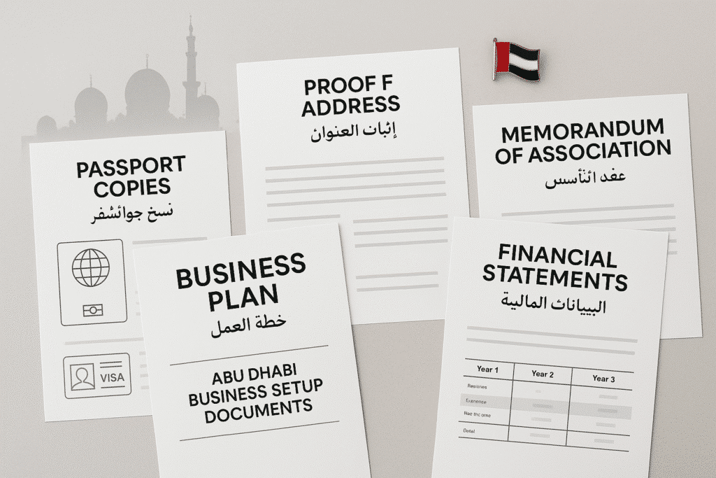 Start Your Abu Dhabi Business: A Guide to Trade Licenses 13 Prepare the Required Documents 1