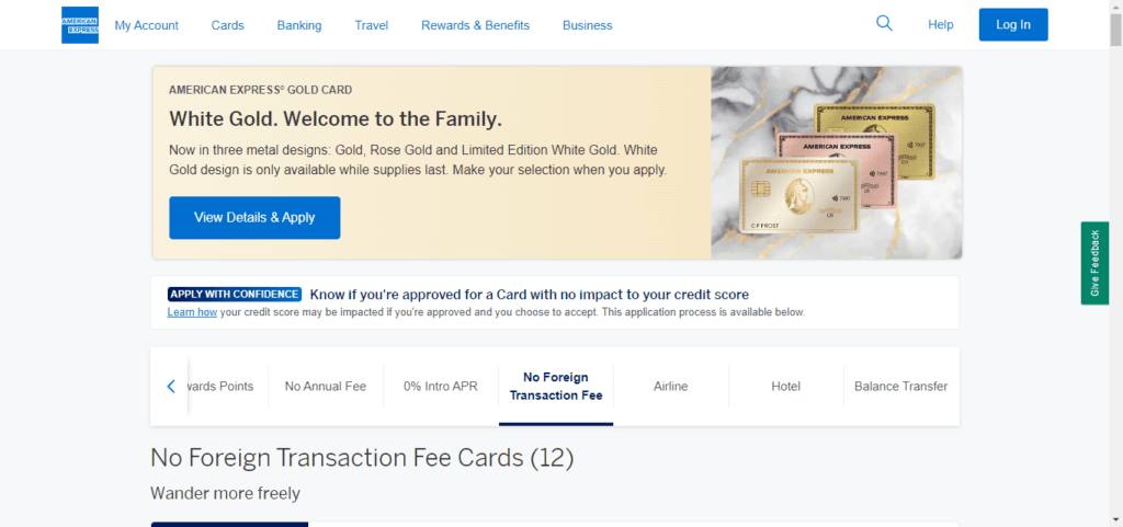 American Express® Gold Card