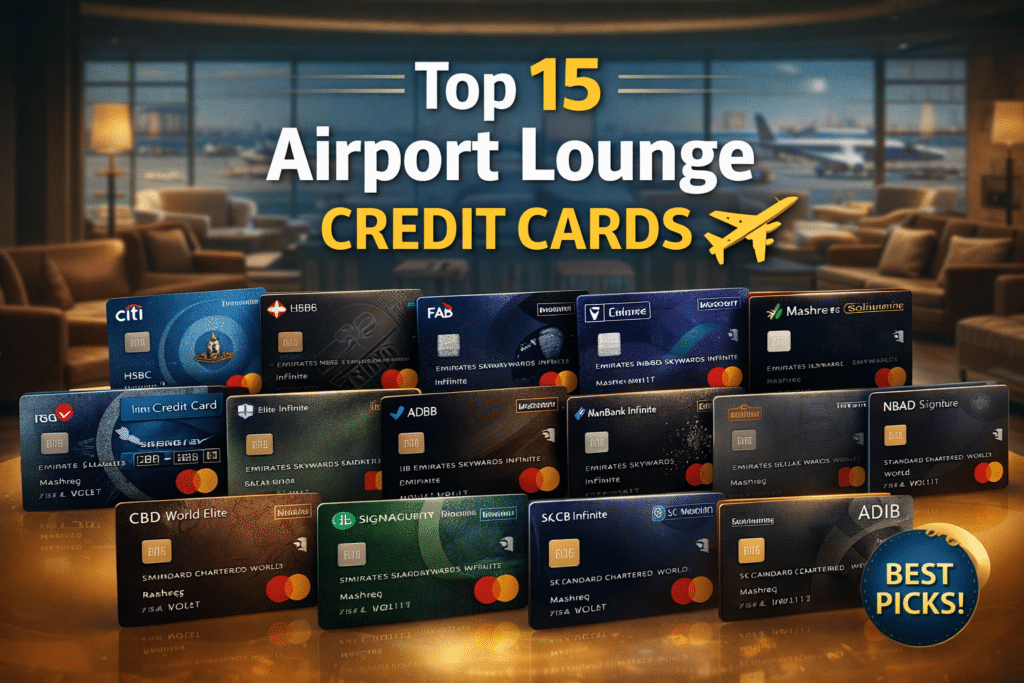 Top 15 Airport Lounge Credit Cards for Free Access