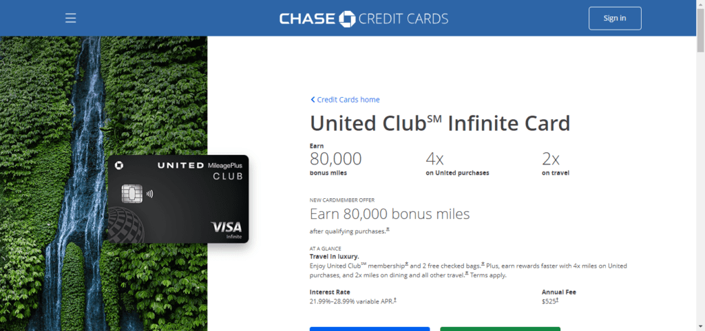 United Club℠ Infinite Card