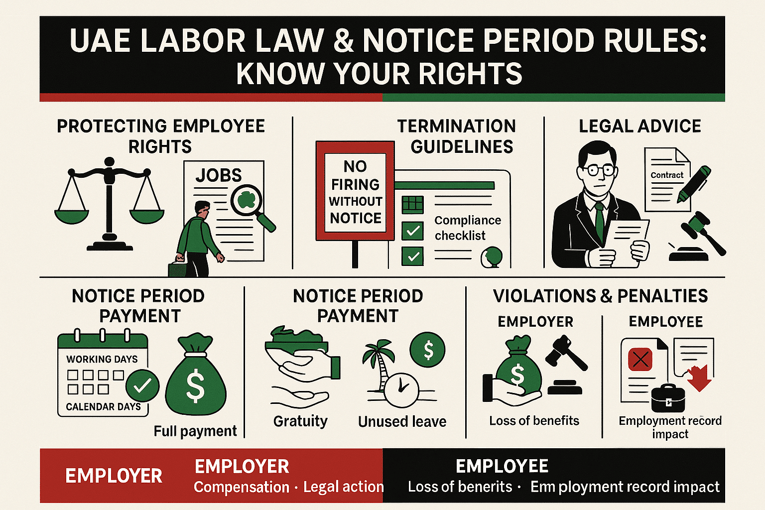 UAE Notice Period Rules 2026: What Employees Must Know – AACentral
