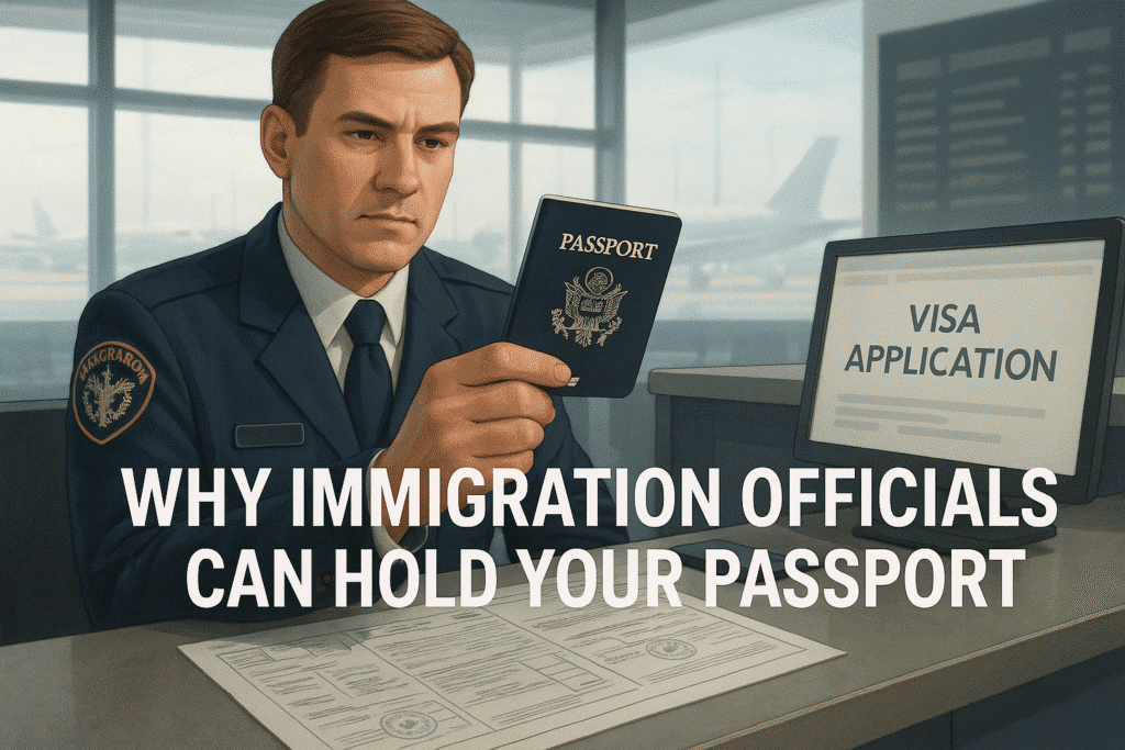 Is it Legal to Hold Someone Passport? A Legal Guide 8 a man holding a passport
