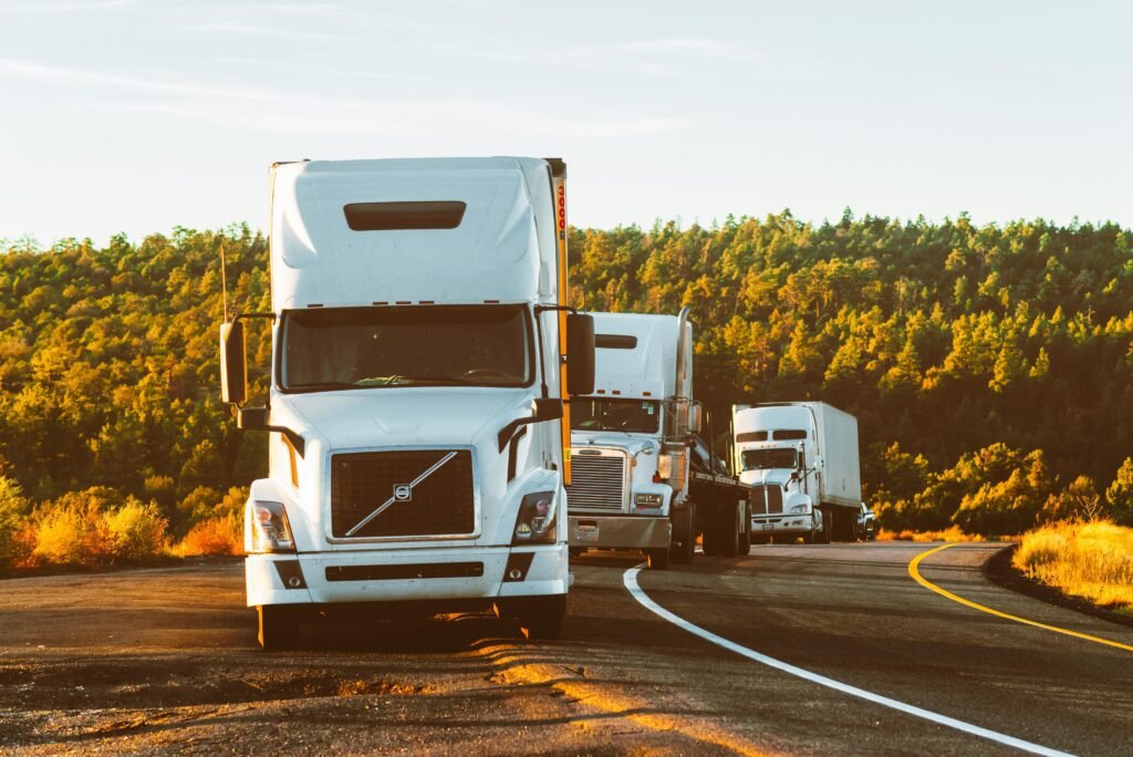 Some vehicles on road