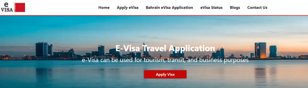 Bahrain e Visa Application