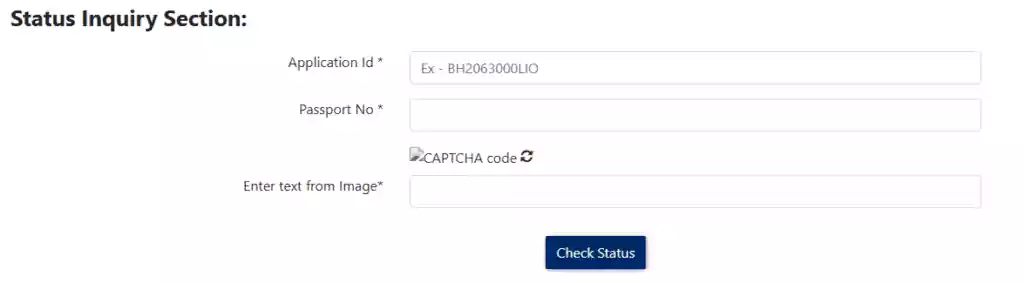Status inquiry services image 