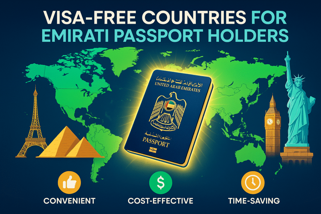 UAE Resident: Explore 100+ Visa-Free Destinations in 2025 5 Visa free countries for emirate passport