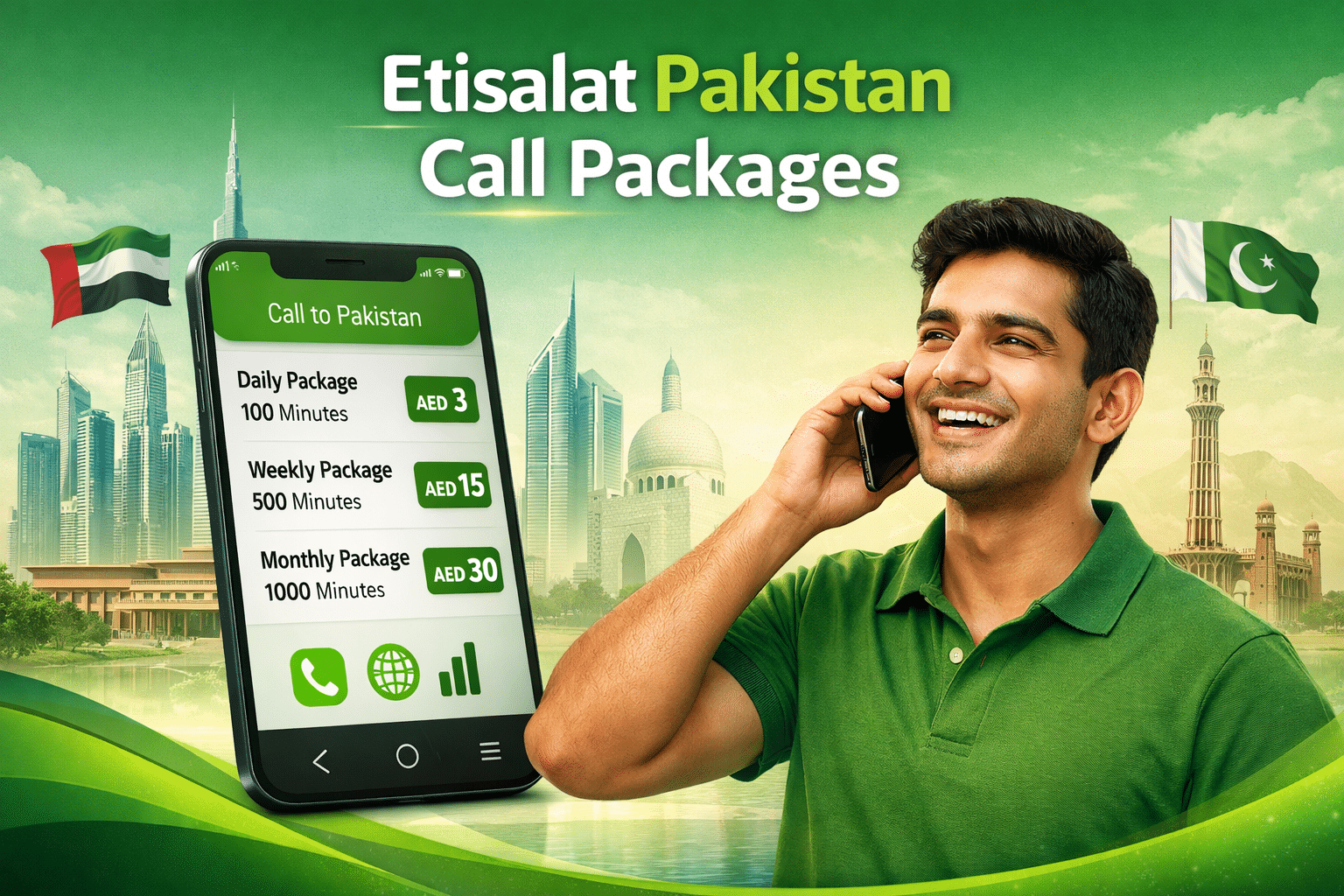 Best Etisalat Pakistan Call Packages – Save More Now!