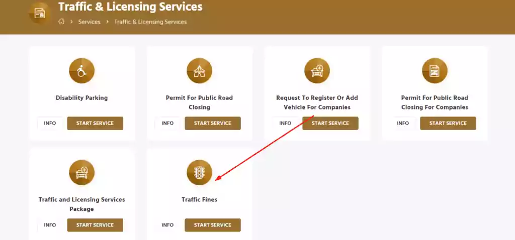 Paying Fines Through the Sharjah Police App 3