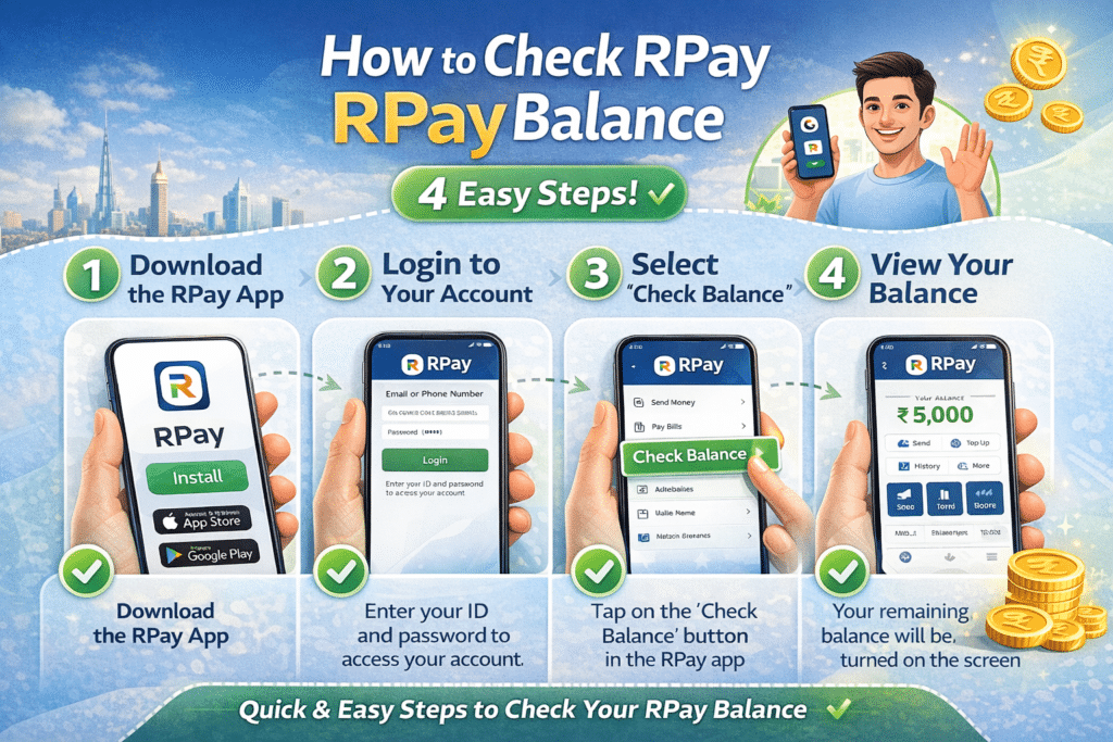 check rpay balance infoghraphics image