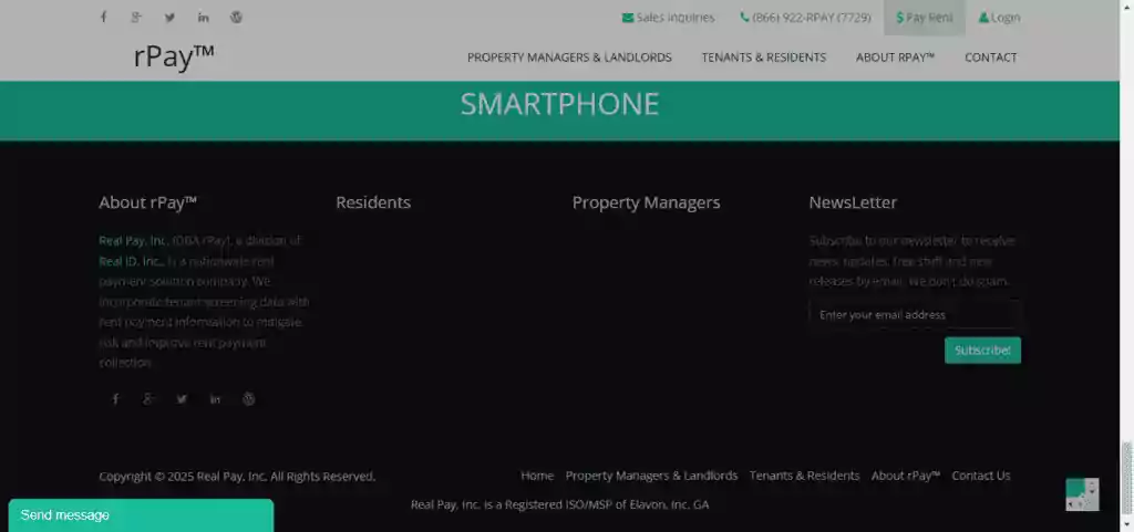 بوابة موقع rPay