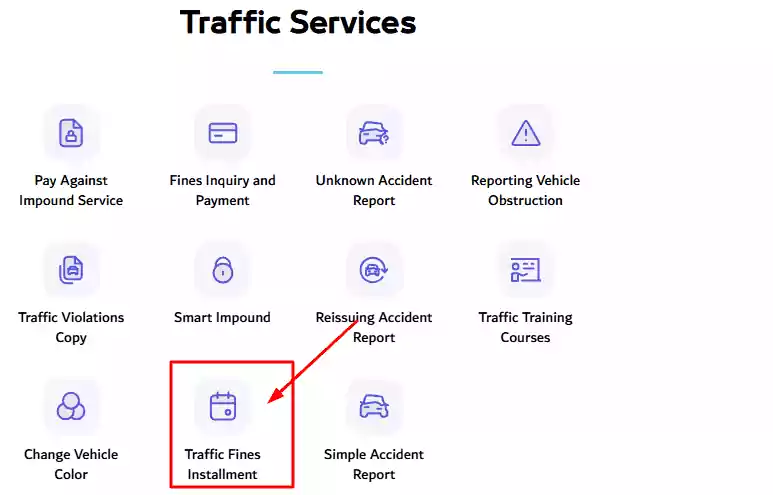 Dubai Traffic Fines in Easy Installments 8