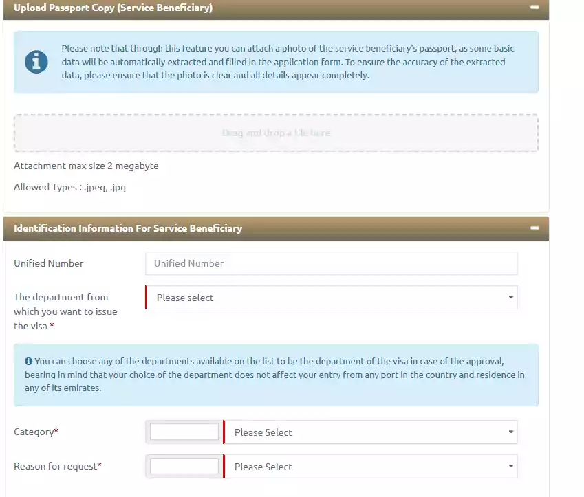 UAE Golden Visa: Apply Now & Secure 10-Year Residency! 22 upload your documents image