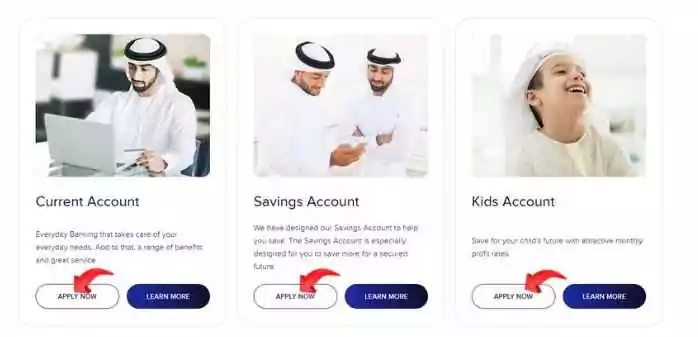Choose the Type of Account image 