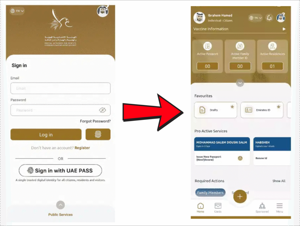 How to Use the ICP App to Track Emirates ID
