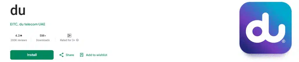 DU app install DU app install image screenshort