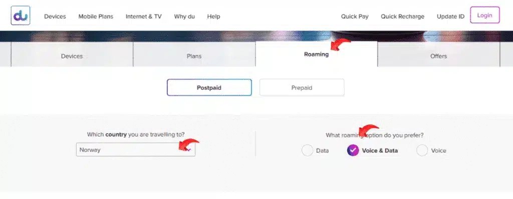 Go to the “Manage My Line” Section Go to the “Manage My Line” Section image