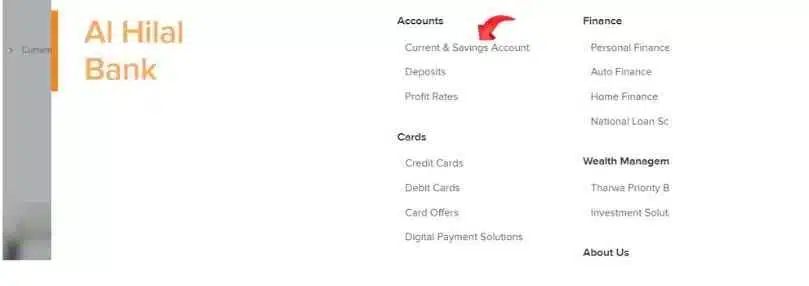 Select Saving account