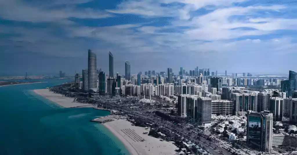 A view of Abu Dhabi