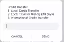 Sending Etisalat Credit internATIONAL 2 2