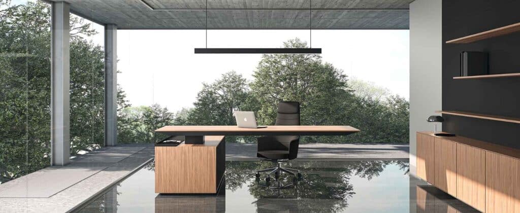 A view of an office room
