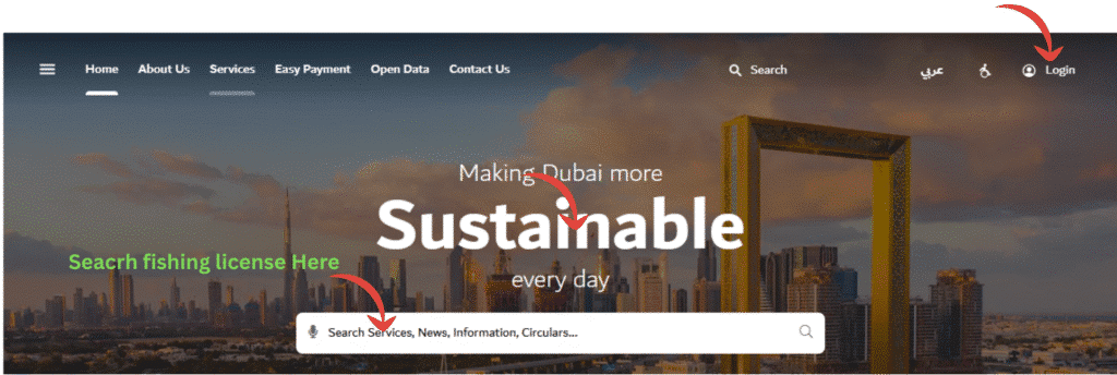 Visit the Official Dubai Municipality Website