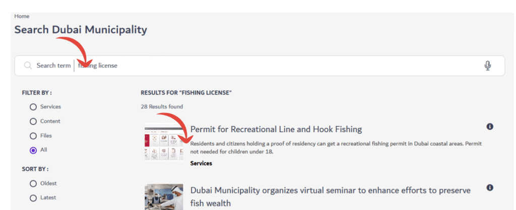 Dubai muncipal service service